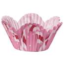 Mini Shaped Candy Cane Cupcake Papers
